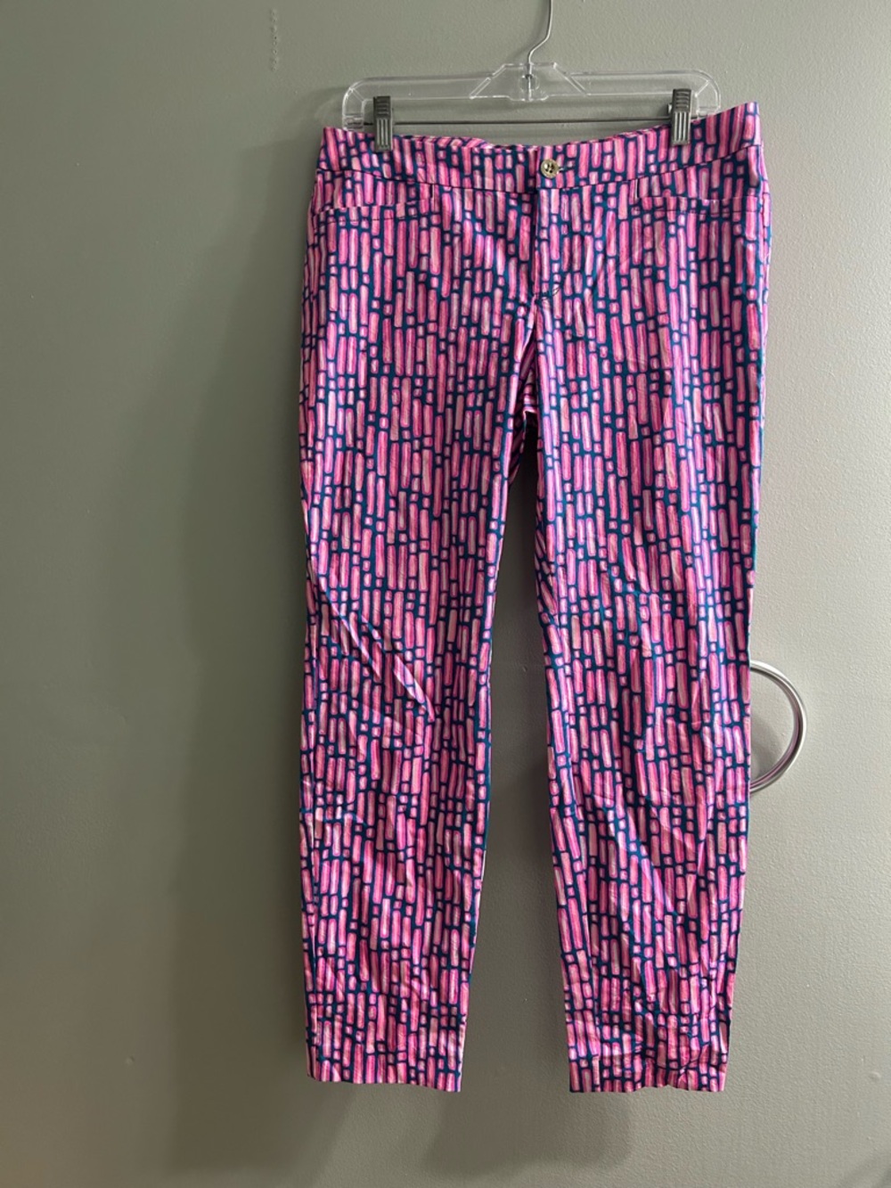 Lilly Pulitzer Kelly Ankle Pant Womens Mandevilla Slathouse Stripe - Picture 6 of 7